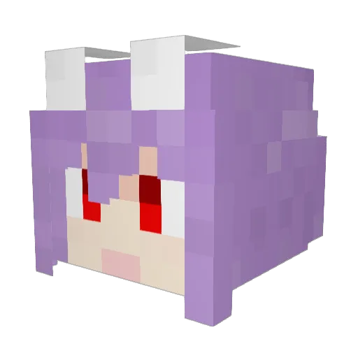 FrostNova534 Minecraft avatar head, 3D render