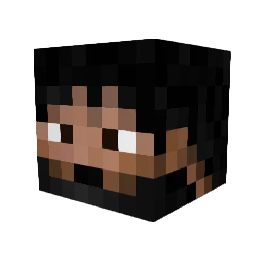 Frost_Bite123 Minecraft avatar head, 3D render