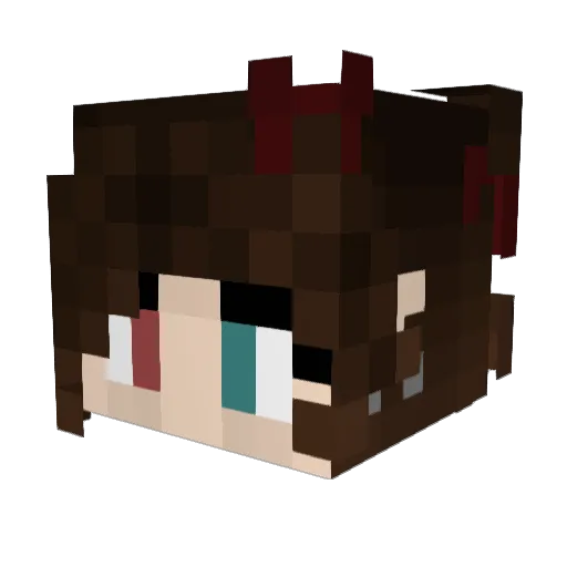 Frost__3 Minecraft avatar head, 3D render