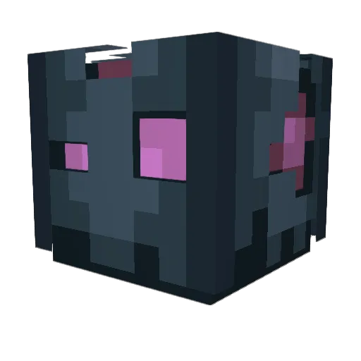 Frostbyte_Micko Minecraft avatar head, 3D render