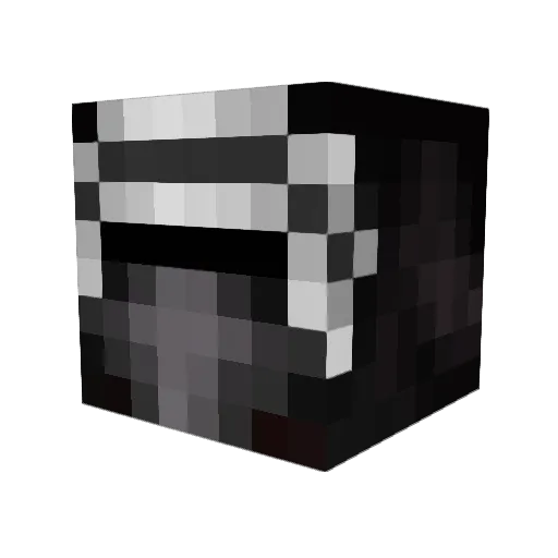 Frostcurrent Minecraft avatar head, 3D render