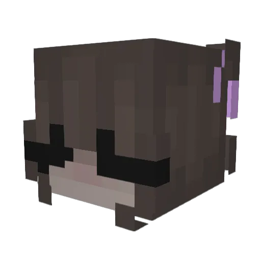 Frosteyyy_ Minecraft avatar head, 3D render