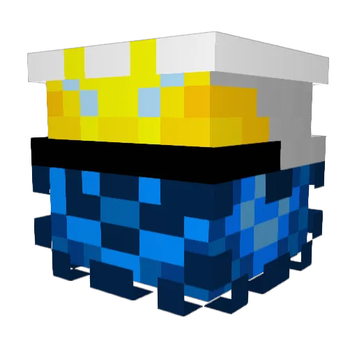 Frosticgamer Minecraft avatar head, 3D render