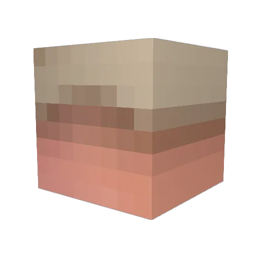 Frostman_2017 Minecraft avatar head, 3D render