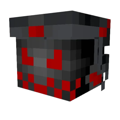 Frostthewolf24 Minecraft avatar head, 3D render