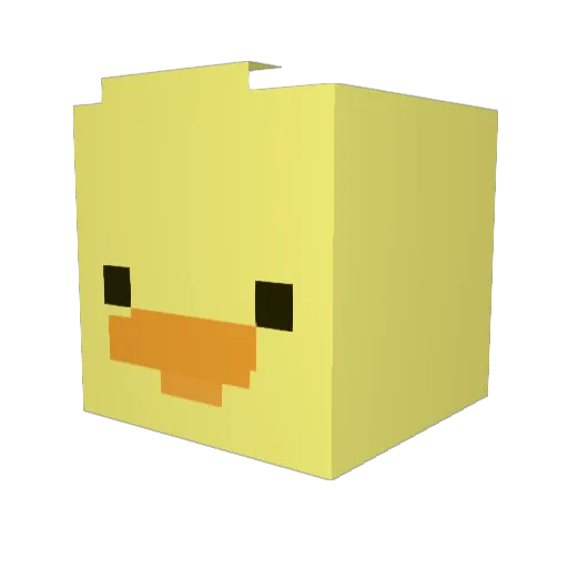 Frosty120 Minecraft avatar head, 3D render