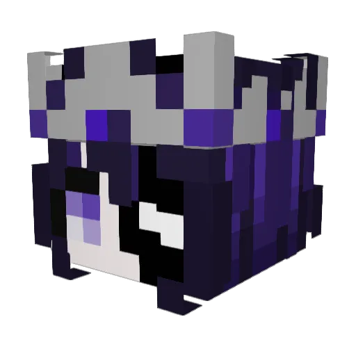 FrostyIce_ Minecraft avatar head, 3D render