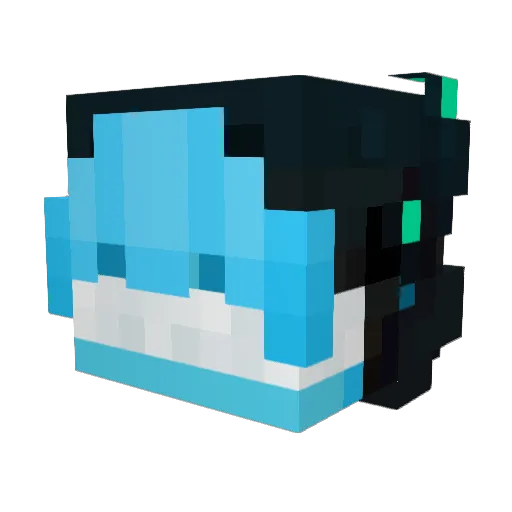 Minecraft-Avatar von FrostyIcl: Kopf als 3D-Render