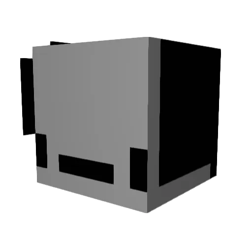 FrostyOdysseus Minecraft avatar head, 3D render