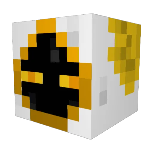 FrostyPhantom4 Minecraft avatar head, 3D render