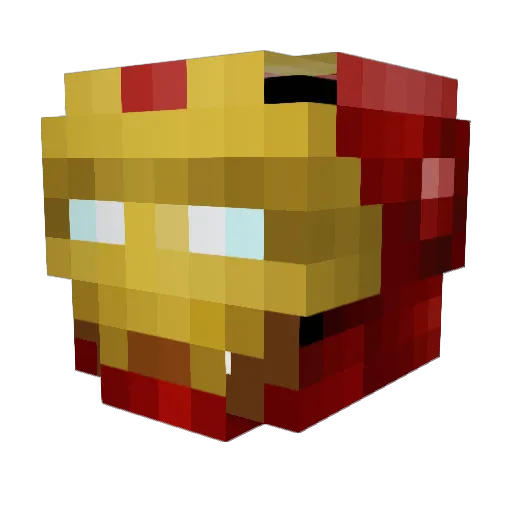 FrostyTSnowman Minecraft avatar head, 3D render