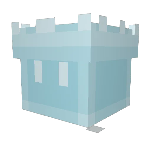 Frosty_Bun Minecraft avatar head, 3D render