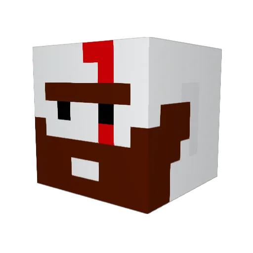 Frosty_Drag0n Minecraft avatar head, 3D render