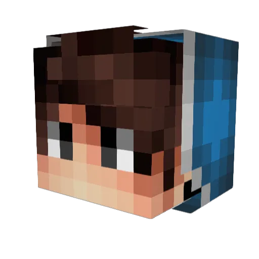 Frosty_TSM Minecraft avatar head, 3D render
