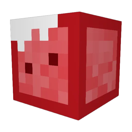 Frosty_sprite Minecraft avatar head, 3D render