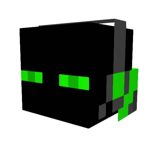 Frostyssn Minecraft avatar head, 3D render
