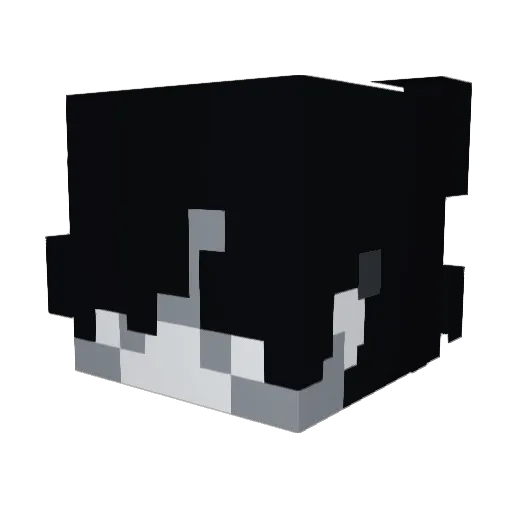 Frostyy666 Minecraft avatar head, 3D render