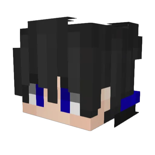 Frostzzz___ Minecraft avatar head, 3D render