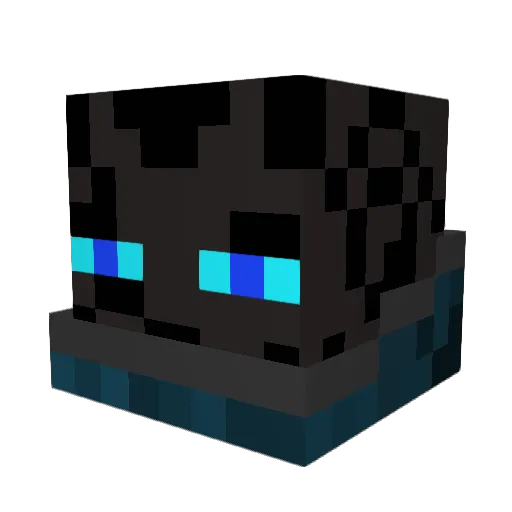 Froswel Minecraft avatar head, 3D render
