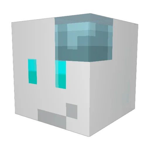 FroundsYT Minecraft avatar head, 3D render