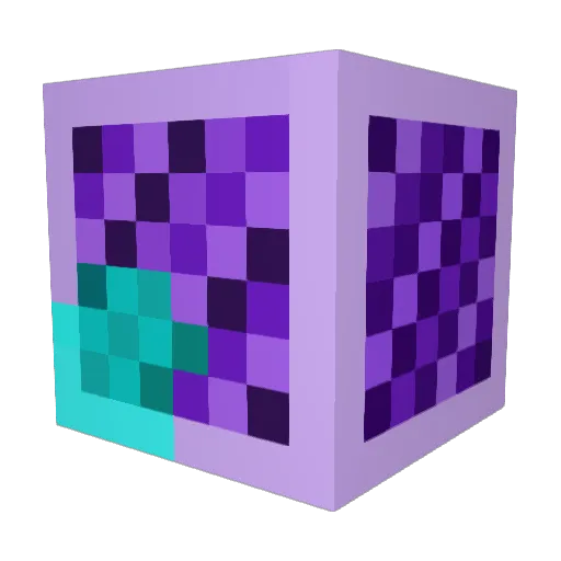 Frozation_ Minecraft avatar head, 3D render