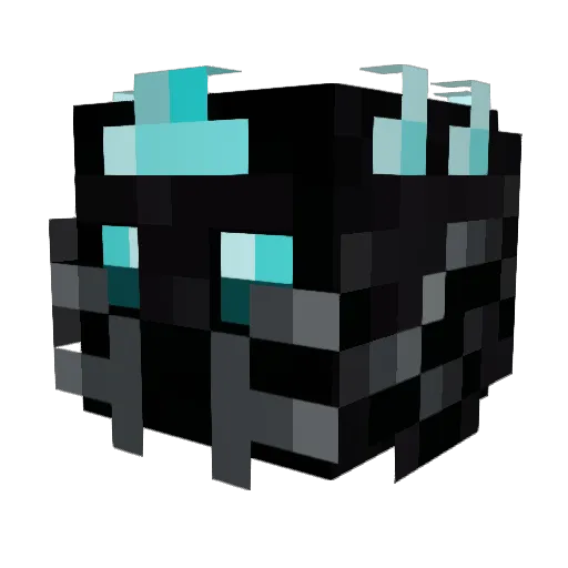 FrozenDoom Minecraft avatar head, 3D render