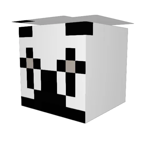FrozenElsa5555 Minecraft avatar head, 3D render