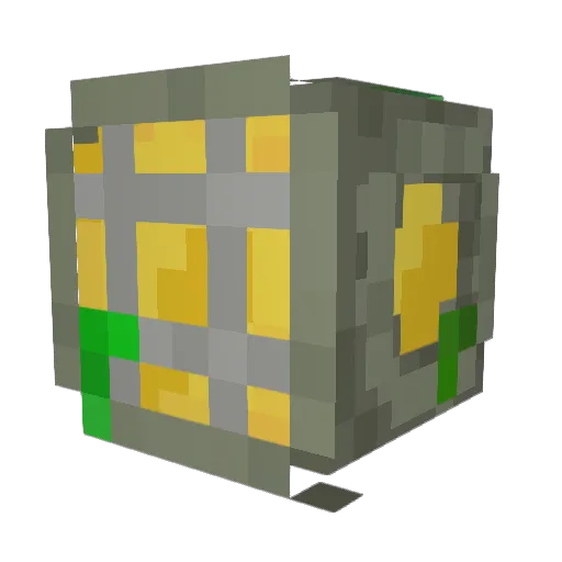 FrozenGhost989 Minecraft avatar head, 3D render