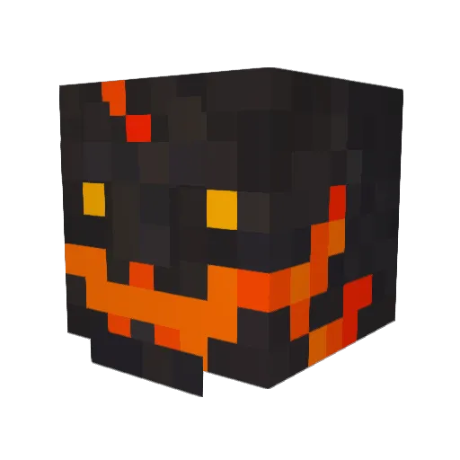 FrozenShadow3 Minecraft avatar head, 3D render