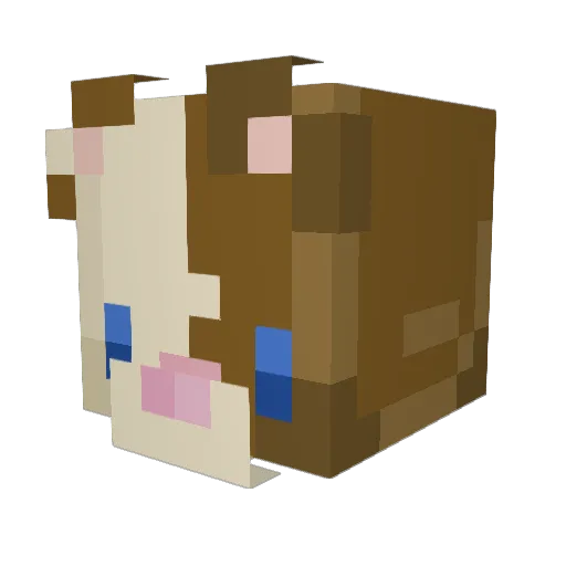 FroziLeDawg Minecraft avatar head, 3D render