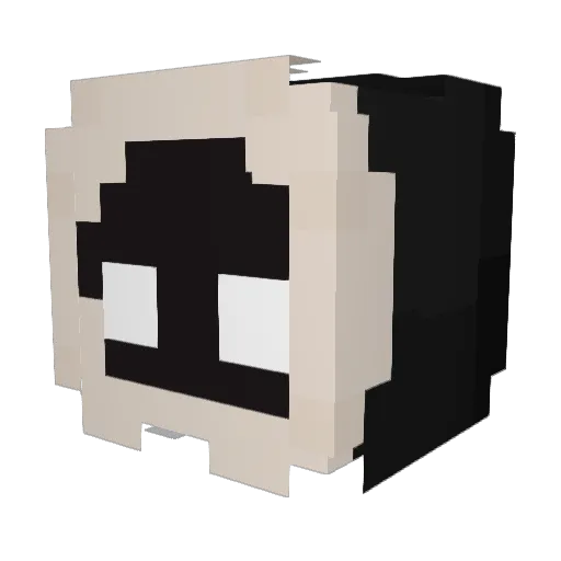 Frred141221 Minecraft avatar head, 3D render