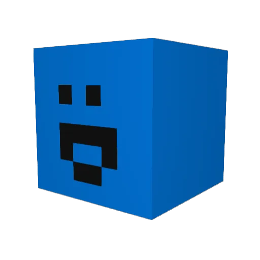 FruitLover000 Minecraft avatar head, 3D render
