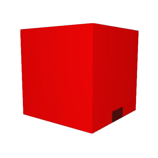 FruitsMC Minecraft avatar head, 3D render