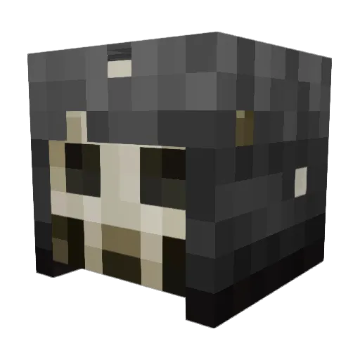 FruityMegaBat Minecraft avatar head, 3D render