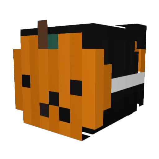 FruityRose Minecraft avatar head, 3D render