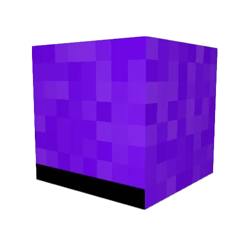 Fry2k Minecraft avatar head, 3D render