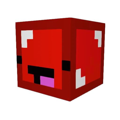 Fryteczki1 Minecraft avatar head, 3D render