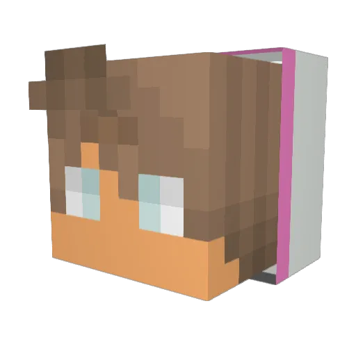 FtpMikeyy Minecraft avatar head, 3D render