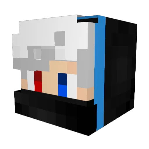 FuRkAnCaK52 Minecraft avatar head, 3D render