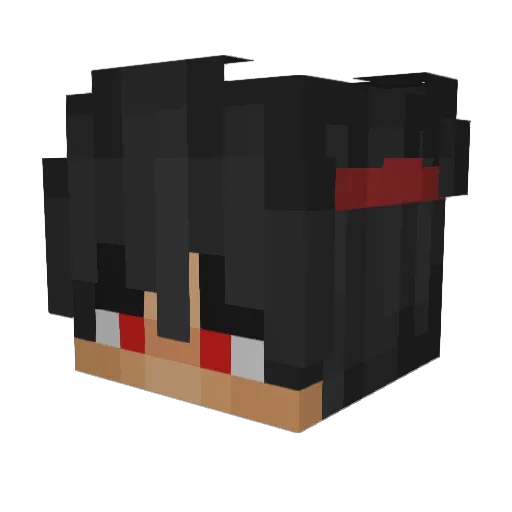 Fu_nNy Minecraft avatar head, 3D render