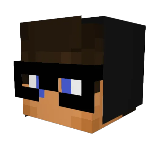 FuhrerSnupperDig Minecraft avatar head, 3D render