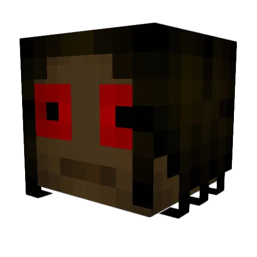 FukHerInDaKidney Minecraft avatar head, 3D render