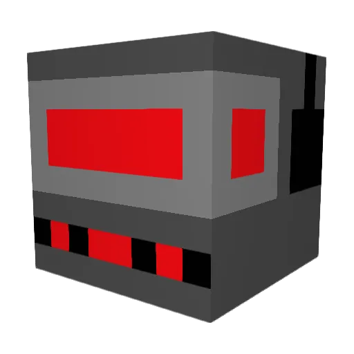 FulcrumIAm Minecraft avatar head, 3D render