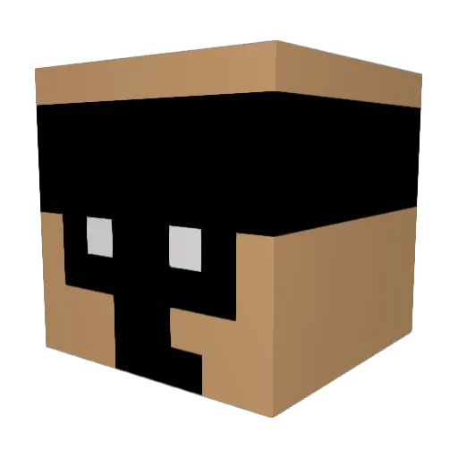 FullMetalNap3 Minecraft avatar head, 3D render