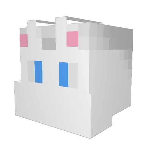 FullMoon365 Minecraft avatar head, 3D render