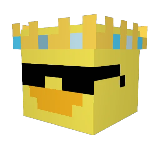 FullerSphinx368 Minecraft avatar head, 3D render