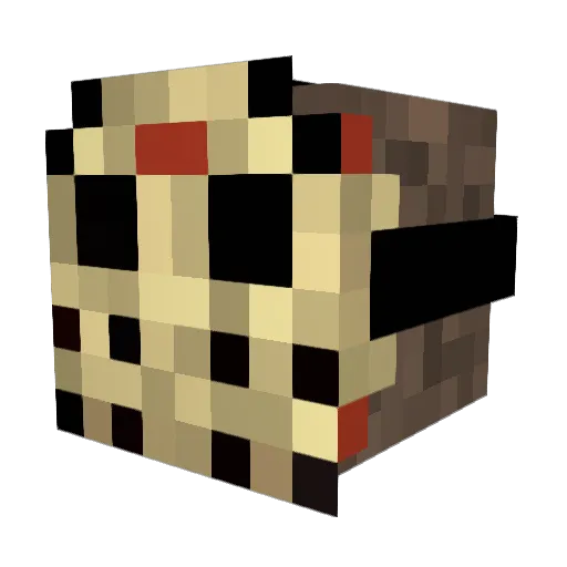 Fulsten Minecraft avatar head, 3D render