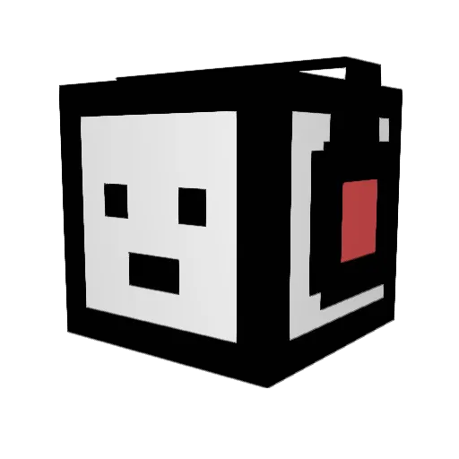 Fun4GamerHD Minecraft avatar head, 3D render
