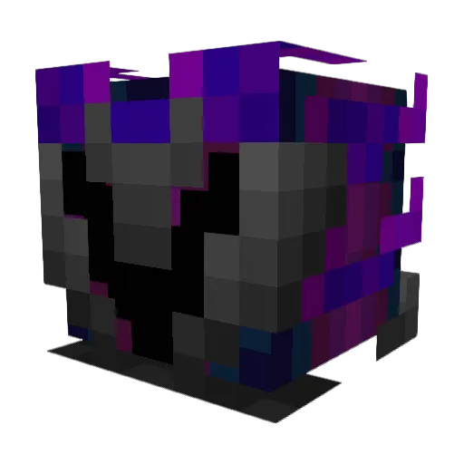 FunChat Minecraft avatar head, 3D render