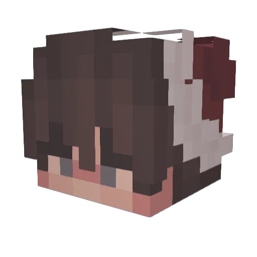 FunMikeSroka Minecraft avatar head, 3D render